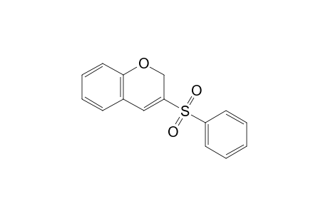 2H-1-Benzopyran, 3-(phenylsulfonyl)-