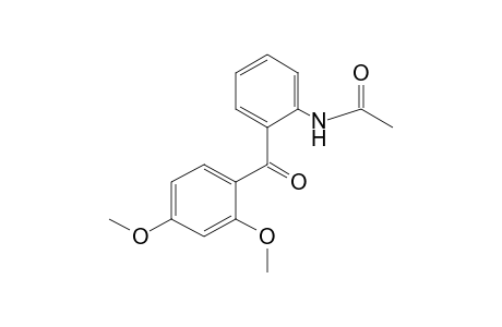 2'-(2,4-Dimethoxybenzoyl)acetanilide