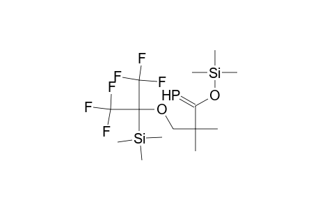 [ bis( Trifluoromethyl)(trimethylsilyl)methoxy]-[2,2-dimethyl-1-(trimethylsiloxy) propylidene] phosphane