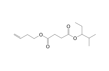 Succinic acid, 2-methylpent-3-yl but-3-en-1-yl ester