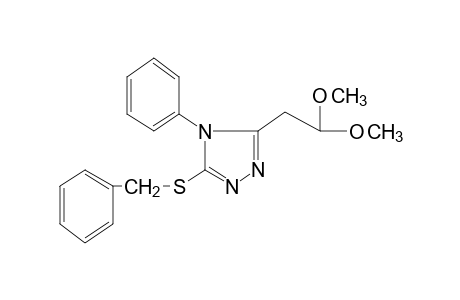 5-(BENZYLTHIO)-4-PHENYL-4H-1,2,4-TRIAZOLE-3-ACETALDEHYDE, DIMETHYL ACETAL