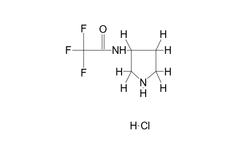 (3R)-(+)-N-(3-pyrrolidinyl)-2,2,2-trifluoroacetamide, monohydrochloride