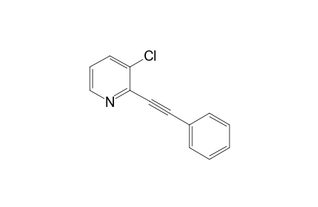 3-Chloro-2-(phenylethynyl)pyridine