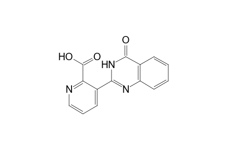 3-(3,4-dihydro-4-oxo-2-quinazolinyl)picolinic acid