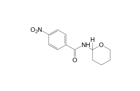 p-nitro-N-(tetrahydropyran-2-yl)benzamide