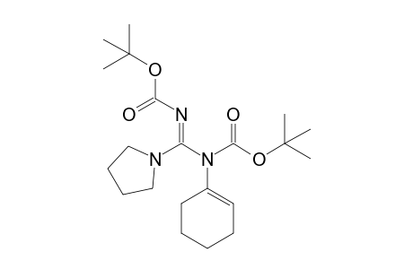 N1,N2-Bis(tert-butoxycarbonyl)-N1-(2-cyclohex-2-enyl)pyrrolidine-1-carboxamidine