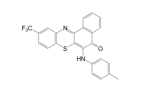 6-(p-toluidino)-10-(trifluoromethyl)-5H-benzo[a]phenothiazin-5-one