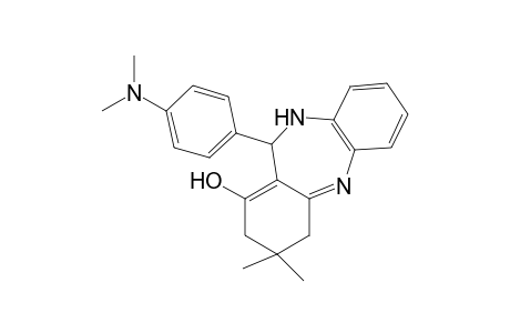 11-(4-Dimethylamino-phenyl)-3,3-dimethyl-3,4,10,11-tetrahydro-2H-dibenzo[b,e][1,4]diazepin-1-ol