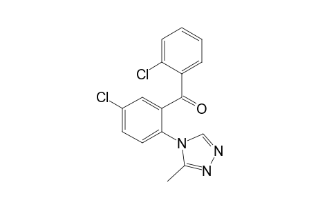2',5-Dichloro-2-[3-methyl-(4H)-1,2,4-triazol-4-yl]benzophenone