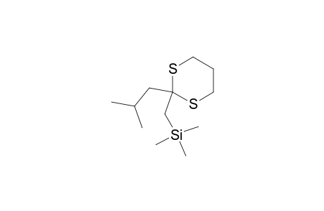 2-(2-Methylpropyl)-2-(trimethylsilylmethyl)-1,3-dithiane