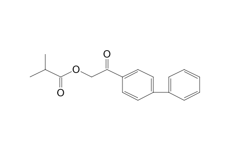 2-[1,1'-Biphenyl]-4-yl-2-oxoethyl 2-methylpropanoate