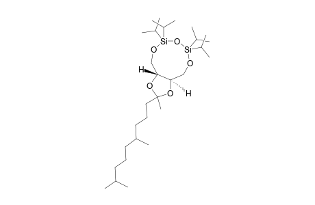 (3AS,10AS)-2-[(RS)-4,8-DIMETHYLNONYL]-3A,4,10,10A-TETRAHYDRO-6,6,8,8-TETRAISOPROPYL-2-METHYL-DIOXOLO-[4,5-G]-[1,3,5,2,4]-TRIOXADISILANONIN,DIASTEREOMERES-1