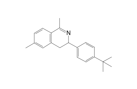 3-(4-(tert-Butyl)phenyl)-1,6-dimethyl-3,4-dihydroisoquinoline