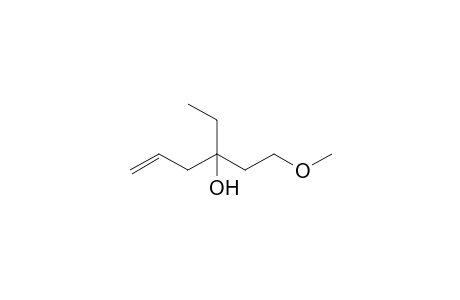 3-Ethyl-1-methoxy-5-hexen-3-ol