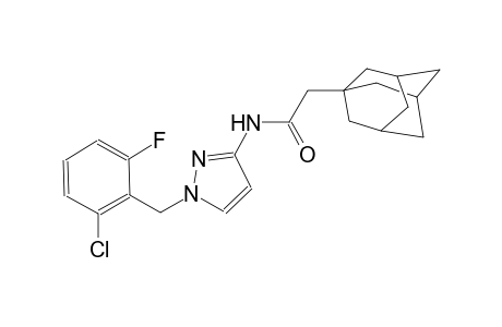 2-(1-adamantyl)-N-[1-(2-chloro-6-fluorobenzyl)-1H-pyrazol-3-yl]acetamide