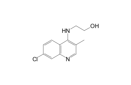 2-[(7-chloro-3-methyl-4-quinolyl)amino]ethanol