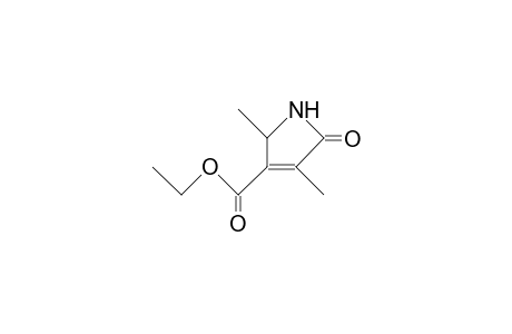 2,4-DIMETHYL-5-OXO-3-PYRROLIDINE-3-CARBOXYLIC ACID, ETHYL ESTER
