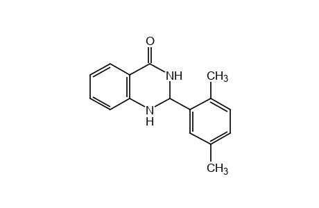 2,3-dihydro-2-(2,5-xylyl)-4(1H)-quinazolinone