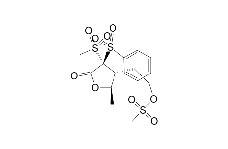 2-[(2R,3R,4S)-4-(Benzenesulfonyl)-2-methyl-4-(methylsulfonyl)-5-oxotetrahydrofuran-3-yl]ethyl Methanesulfonate