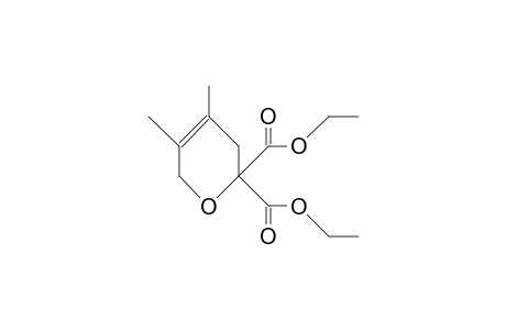 2,2-DIETHOXYCARBONYL-4,5-DIMETHYL-3,6-DIHYDRO-2H-PYRAN