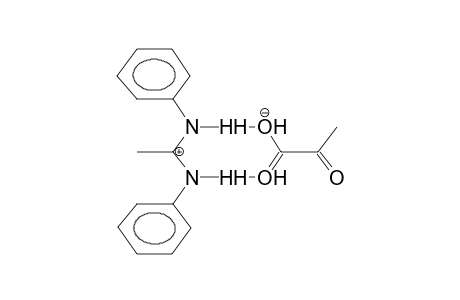 N,N'-DIPHENYLACETAMIDINIUM 2-OXOPROPANOATE