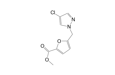 methyl 5-[(4-chloro-1H-pyrazol-1-yl)methyl]-2-furoate