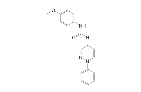 Urea, (4-methoxyphenyl)(1-phenyl-4(1H)-pyridazinylidene)-