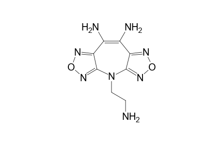 4-(2-Aminoethyl)-4H-bis[1,2,5]oxadiazolo[3,4-b:3',4'-f]azepine-8,9-diamine