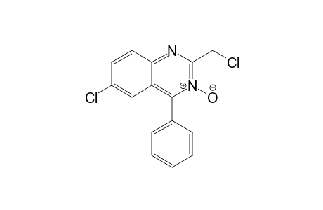6-CHLORO-2-(CHLOROMETHYL)-3-HYDROXY-4-PHENYLQUINAZOLINIUM HYDROXIDE, INNER SALT