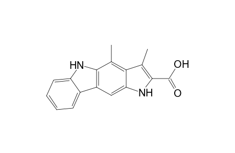 1,10-dimethyl-3,9-dihydropyrrolo[3,2-b]carbazole-2-carboxylic acid