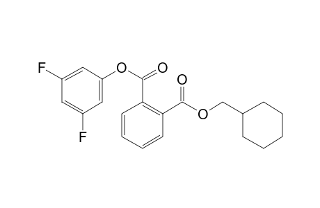 Phthalic acid, cyclohexylmethyl 3,5-difluorophenyl ester