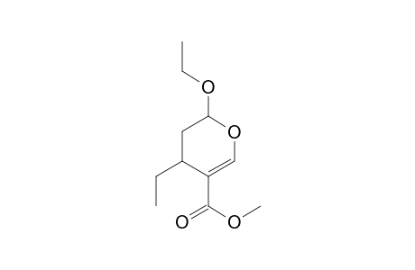 Methyl (2SR,4SR)-2-Ethoxy-4-ethyl-3,4-dihydro-2H-pyran-5-carboxylate