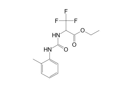 Ethyl 3,3,3-trifluoro-2-[3-(o-tolyl)ureido]propionate