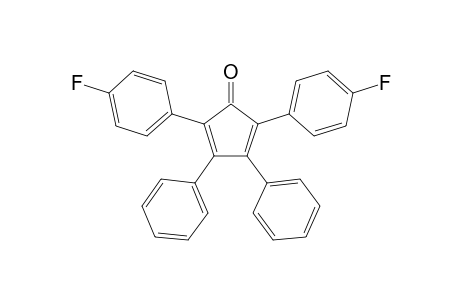 2,5-Bis(4-fluorophenyl)-3,4-diphenylcyclopenta-2,4-dien-1-one