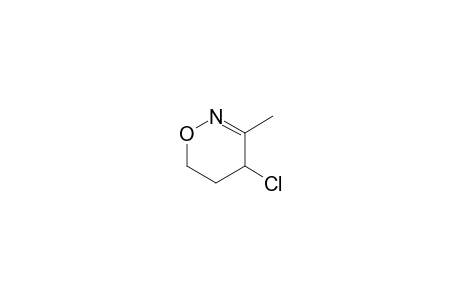 4-Chloro-3-methyl-4,5-dihydro-4H-(1,2)-oxazine