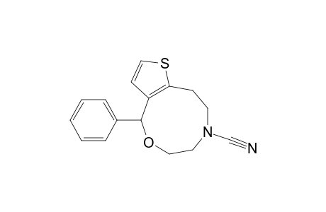 4-PHENYL-4,6,7,8,9,10-HEXAHYDROTHIENO-[2,3-G]-[1,4]-OXAZONINE-8-CARBONITRILE