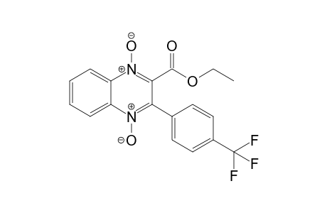 2-(CARBOETHOXY)-3-(4'-TRIFLUOROMETHYL)-PHENYLQUINOXALINE-1,4-DIOXIDE