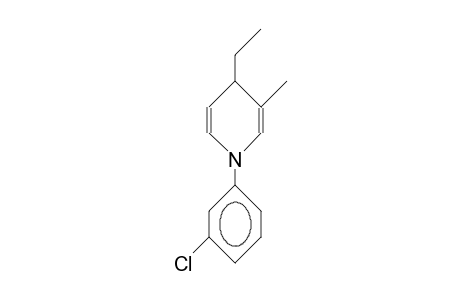 1-(3-Chloro-phenyl)-4-ethyl-3-methyl-1,4-dihydro-pyridine