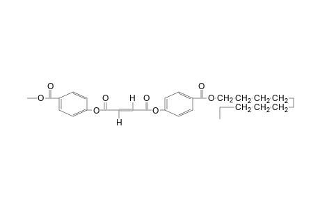 Poly(oxybenzoyloxyfumaroyloxybenzoyloxydecamethylene)