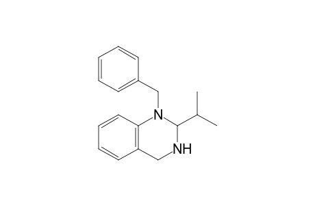 1-Benzyl-2-(1'-methylethyl)1,2,3,4-tetrahydroquinazoline