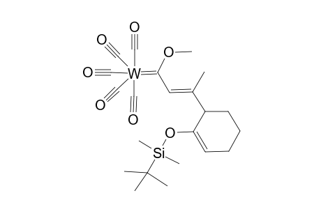 1-Methyl-3-methoxy-3-(pentacarbonyl)tungsten-1-[2-(tert-butyldimethylsiloxy)cyclohex-2-en-1-yl]prop-1,3-diene