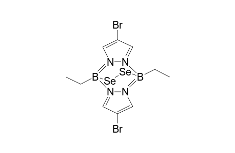 Diboron[.mu.-(diselenium-SE:SE')]diethylbis[.mu.(1H-4-bromopyrazolztoTO-N':N")]