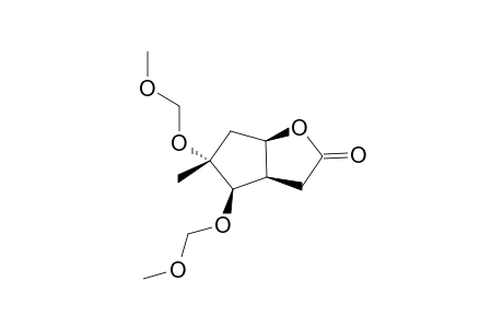 (3aR,4R,5R,6aR)-4,5-bis(methoxymethoxy)-5-methyl-3a,4,6,6a-tetrahydro-3H-cyclopenta[b]furan-2-one