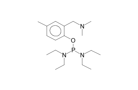 TETRAETHYLDIAMIDO(4-METHYL-2-DIMETHYLAMINOMETHYLPHENYL)PHOSPHITE