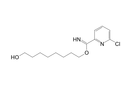 6-CHLOROPICOLINIMIDIC ACID, 8-HYDROXYOCTYL ESTER