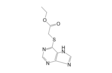 [(6-purinyl)thio]acetic acid, ethyl ester