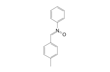 (Z)-N-[(4-Methylphenyl)-methylene]-benzenamine-N-oxide