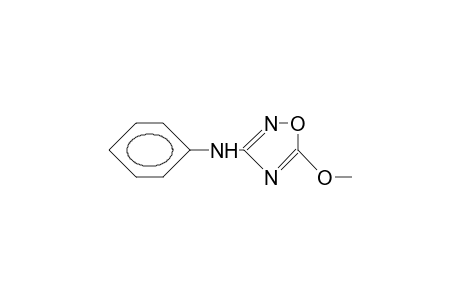 3-ANILINO-5-METHOXY-1,2,4-OXADIAZOLE