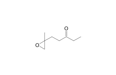 (+-)-2-Methyl-2-oxiranylpentan-3-one