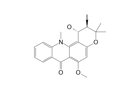 TRANS-1-HYDROXY-2-IODO-1,2-DIHYDROACRONYCINE